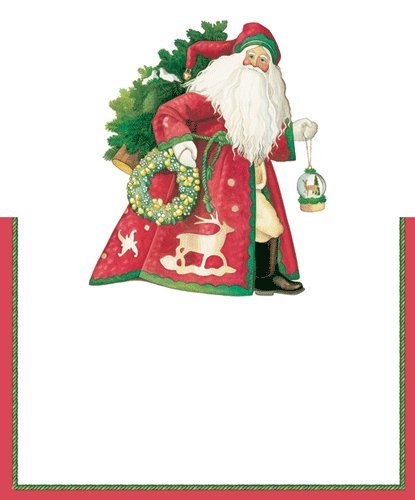 Christmas Place Cards Christmas Party Christmas Dinner Christmas Table Decorations Santa Pk 8