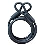 Master Lock 62D 6-Foot Self Coiling Cable, Looped Ends