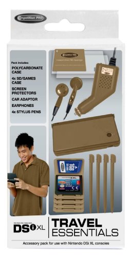 Competition Pro Travel Essentials Pack Brown (Nintendo DSi XL)