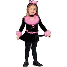 Cutie Kitty kat Toddler Cat Costume-Toddler (3T-4T)