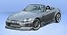 2000-2008 Honda S2000 Kreator Kit - Includes Kreator Front Bumper 100075), GD-1 Rear Bumper (100062), and Kreator Side Skirts (100076). Image