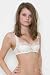 Mimi Holliday Aioli White Polka Dot Plunge Bra