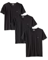 Emporio Armani Men's 3-Pack Regular Fit V-Neck T-Shirt