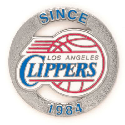 LOS ANGELES CLIPPERS OFFICIAL LOGO LAPEL PIN