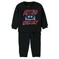 Infant Boys' Hanes 2-piece Fleece Set - Black