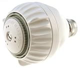 Chrome Shower Pro Massage ON/OFF Showerhead with pressure compensating flow controller, low flow 2.5gpm