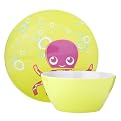 Octopus Melamine Plate and Bowl Set of 12