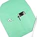 MacBook 12 inch Case Bag Swees Apple MacBook 12 inch Envelope Folio Bag PU Leather with Pockets Carrying Laptop Notebook Sleeve Bag for Apple New MacBook 12 inch with Retina for Girls, Mint Green