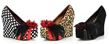 41XVm5iyhZL. SL160  ELLIE BP475 EDNA 4.5 Heel Wedge With Feather