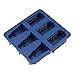 Freshlove Doctor Who Silicone Ice Cube Tray and Chocolate,candy,cookies Mold Maker - Tardis and Daleks