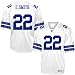 Men`s Dallas Cowboys #22 Emmitt Smith Legends White Replica Jersey