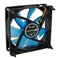 92mm gamer fan-2000RPM 22.5 dBA UV BLUE