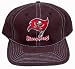 NFL Tampa Bay Buccaneers Black Contra Stitch Snapback Hat Cap