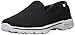 Skechers Performance Womens Go Walk 3 Dominate Walking Shoe, Black/White, 9 M US