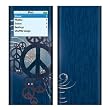 Peace Out Design Decal Skin Sticker for Apple iPod nano 2G (2nd Generation) 2GB/ 4GB/ 8GB Player