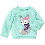 GYMBOREE(ジンボリー) ファジープルオーバー ミント トップススウェット 2歳【並行輸入】