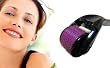 (540 Needles) Derma Micro Needle Roller Black Titanium for Wrinkles, Scar, Acne, Cellulite Treatment 1.5 mm (More effective than regular 192 needle derma rollers)