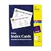 Avery Laser/Inkjet Index Card. 50 SHEET 3X5 LASER PRINTER INDEX-CARDS PAPER. A7 - 3' x 5' - 150 / Box - White