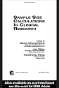 Sample Size Calculations in Clinical Research (Biostatistics, 11)