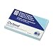 Oxford Unruled Index Cards, 5 x 8 Inches, Canary, 100 per Pack (7520-CAN)