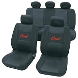 Produkt-Bild: Cartrend 79-3020-02 Sitzbezug Komplett-Set "Cool"rot, mit Dokunaht