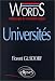 Words: Mediascopie du vocabulaire anglais. Universites