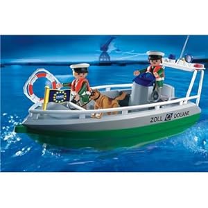 Playmobil 4471 La Vie au Port Douaniers / Bateau