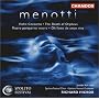 Menotti: Violin Concerto, The Death of Orpheus ~ Gian Carlo Menotti