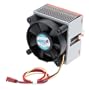 StarTech.com 6x6 cm Socket 370/A Intel/AMD CPU Heatsink+Fan with Copper Base