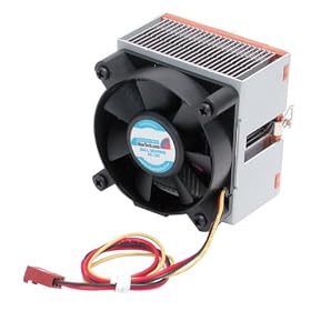StarTech.com 6x6 cm Socket 370/A Intel/AMD CPU Heatsink+Fan with Copper Base