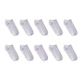 Hanes Women's Cushion Lo Cut 10 Pk White/Pink - OS