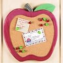 Country Kitchen Apple Home Decor Cork Bulletin Board Corkboard Bulletiboard Messageboard Message Center