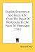 English Restoration And Louis XIV: From The Peace Of Westphalia To The Peace Of Nimwegen (1921)