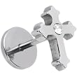 16 Gauge Stainless Steel Gem Gothic Cross Labret Monroe Tragus