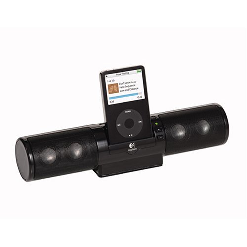 Logitech mm32 Portable Speaker System for iPod (Black)