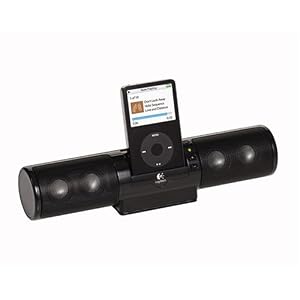 Logitech mm32 Portable Speaker System for iPod (Black) by Logitech