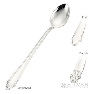 Empire Sterling Plain Long Handle Feeding Spoon