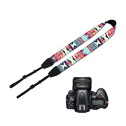Orota Vintage SLR/DSLR Camera Neck Shoulder Strap for All DSLR Camera (Nikon Canon Sony Pentax etc) - Ethnic Color