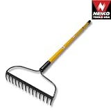 RAKE BOW RAKE 14 TINES,F/G HDL