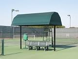 TENNIS BENCH SHADE 8X12
