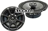 Kicker 08KS600 6 2-Way Coaxial 195W KS Series Car Speakers : KS600