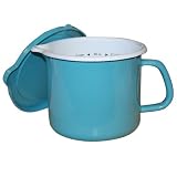 Review Calypso Basics 84702 / Calypso Basics 1-1/2-Quart Stockpot with Measurements and Lid, Turquoise