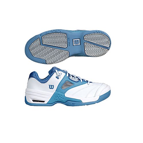 Wilson Qualifier (Junior) White/Indigo/Grey