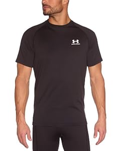 Under Armour New EU Tech Men's T-Shirt - Black/White, M