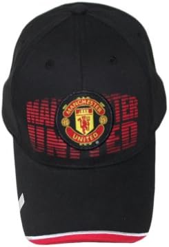 Manchester United Team Logo Graphic Design Soccer Futbol Cap