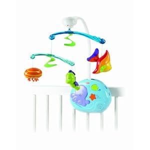 Fisher-Price Ocean Wonders Gentle Waves Musical Mobile by Fisher-Price
