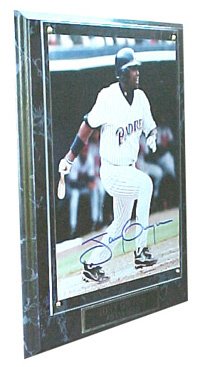 MLB Padres Tony Gwynn # 19. Autographed Plaque