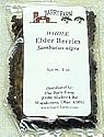 Elderberries, Whole Dried, 1 oz.