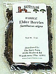 Elderberries, Whole Dried, 1 oz. by Barry Farm