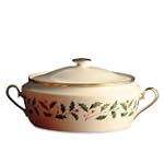 Lenox Holiday Covered Vegetable Bowl